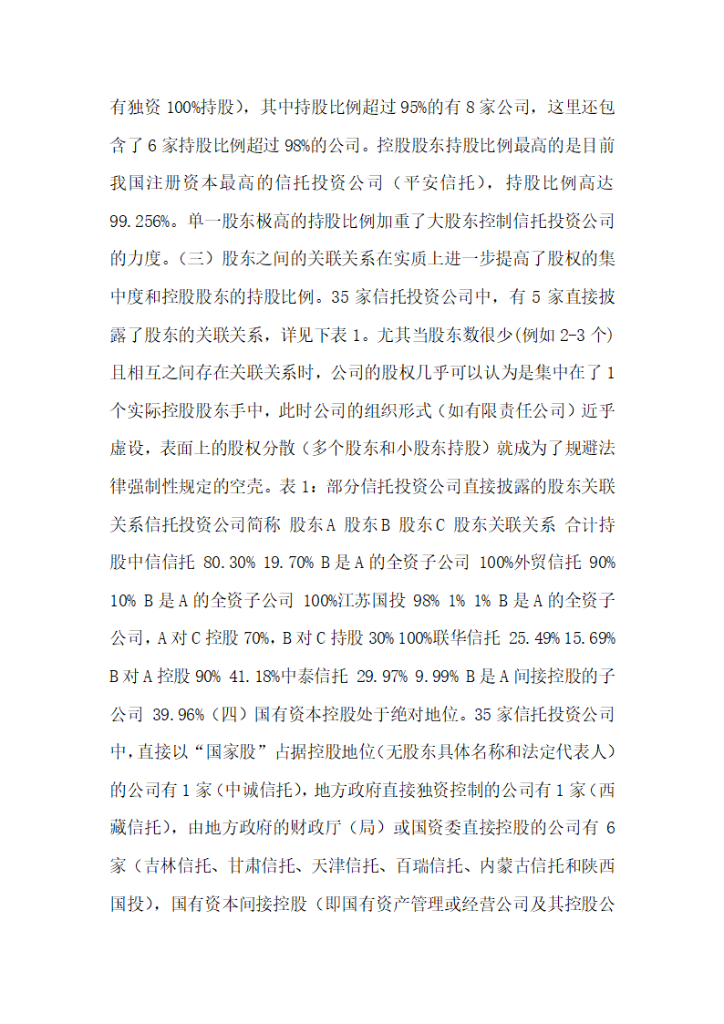 信托投资公司年报的法律分析王巍经济法论文.docx第12页