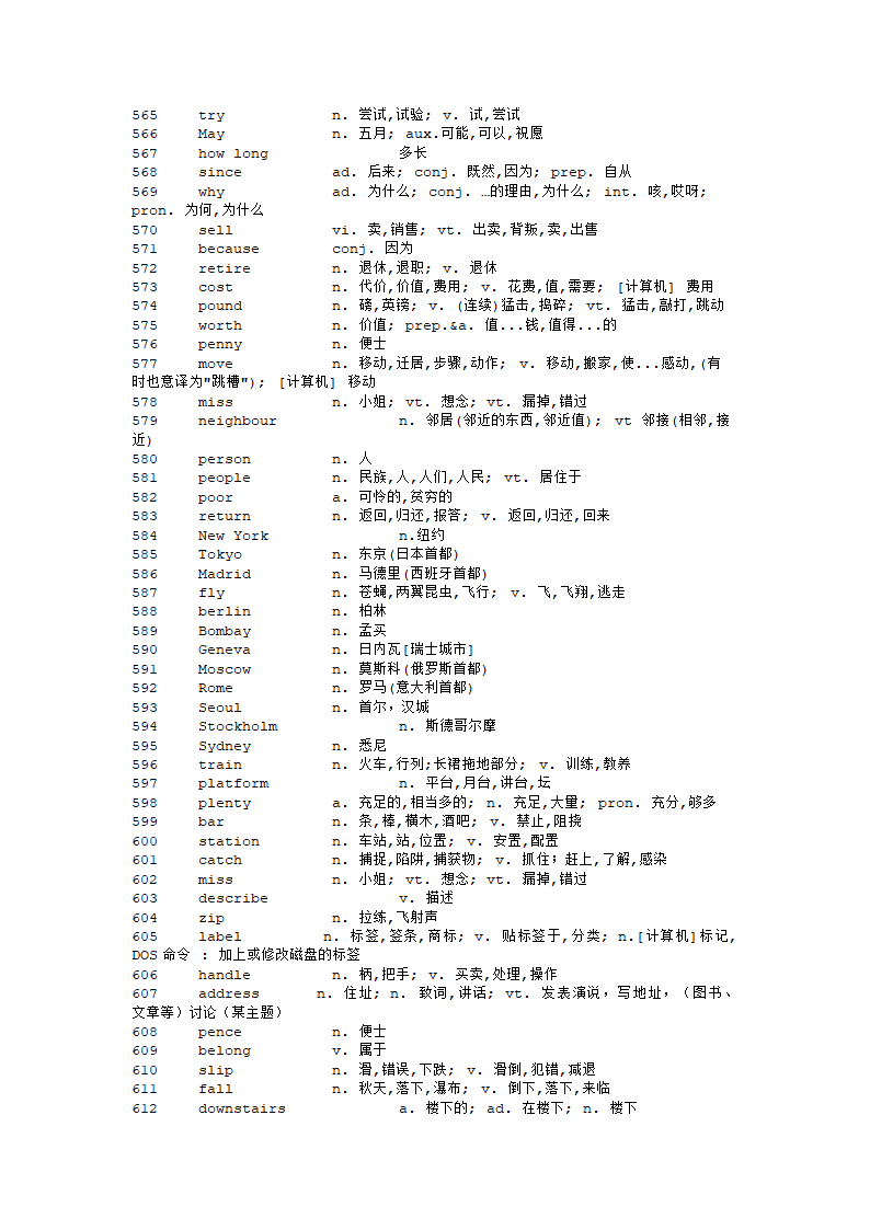 新概念单词第12页