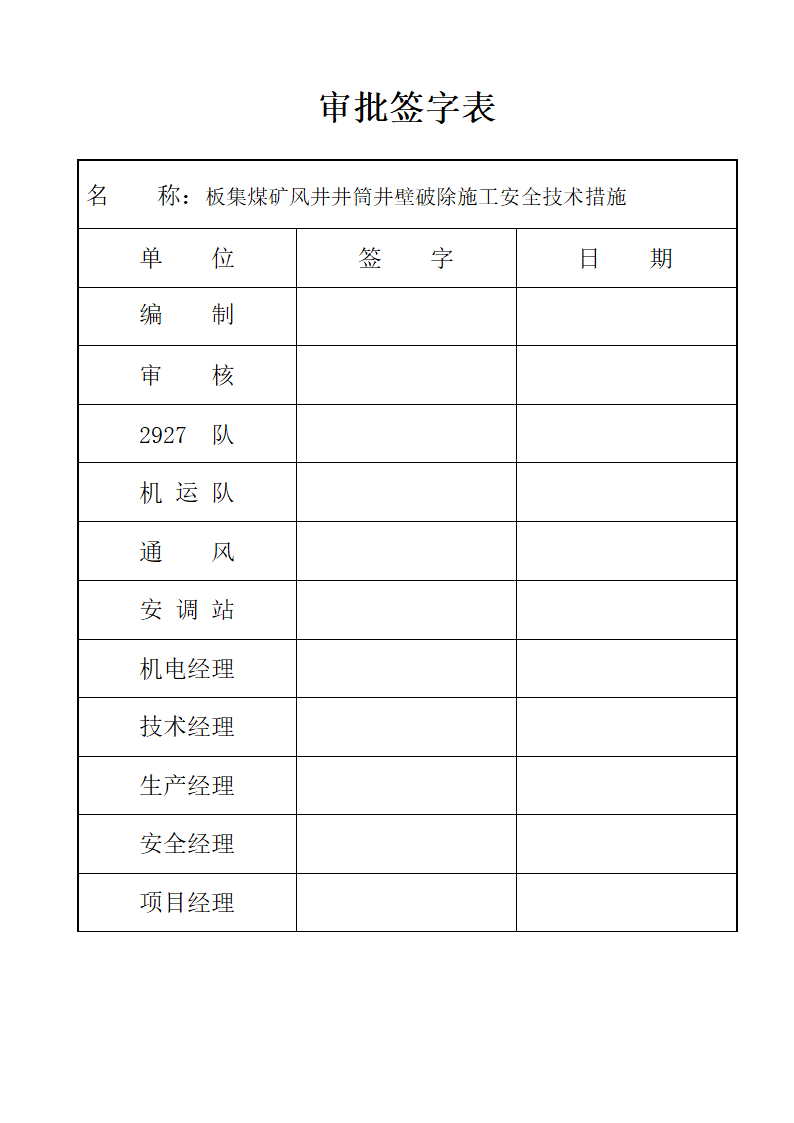 审批签字表第1页