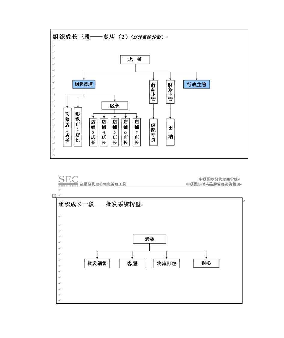 服装总代理组织架构第3页