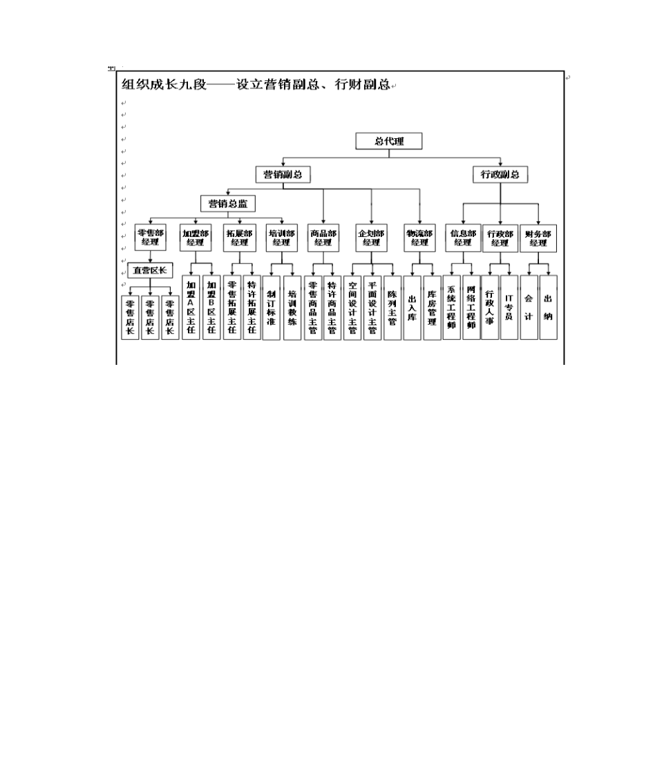 服装总代理组织架构第8页