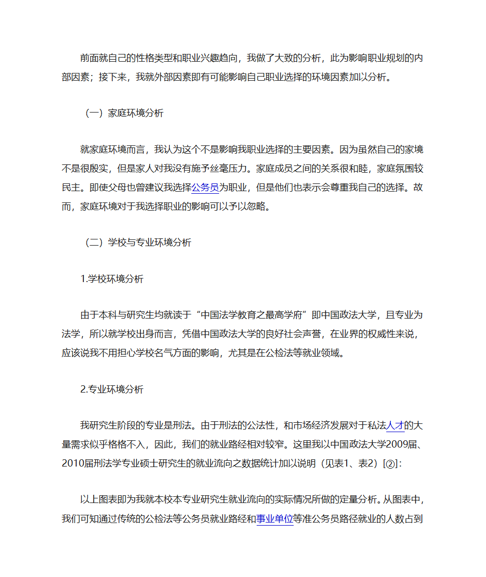 职业规划前言第5页