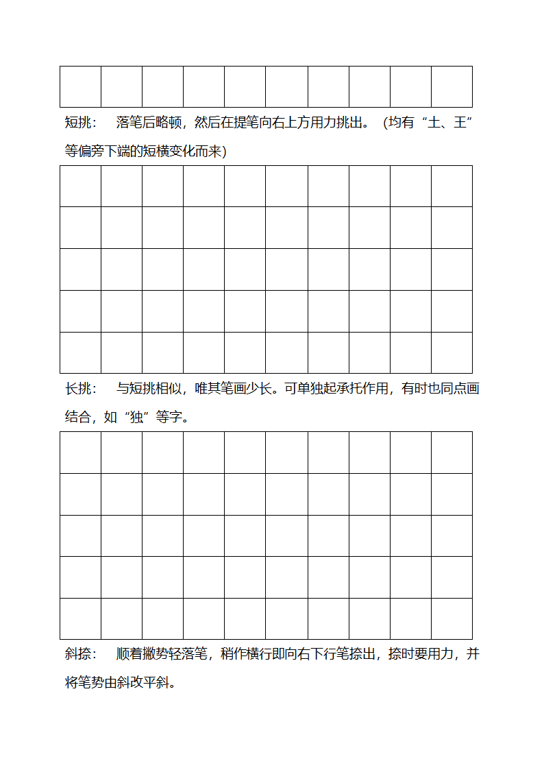 钢笔字帖(行书)第5页