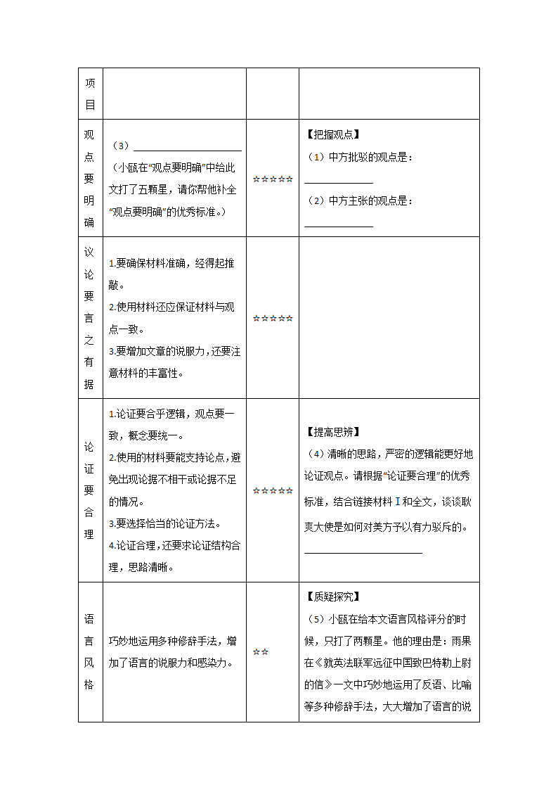 中考语文现代文阅读考点突破：议论文（论证思路）（含解析）.doc第12页