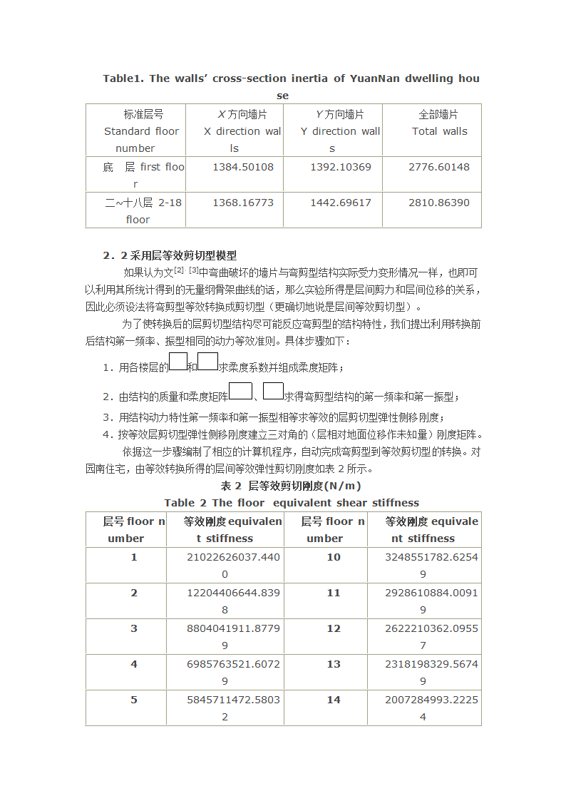 高层配筋砌体建筑弹塑性时程分析程序开发中的若干问题.docx第3页