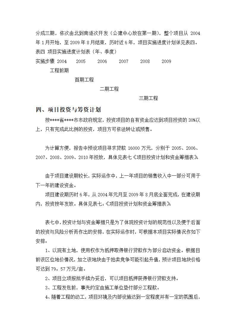 高档住宅小区建设项目可行性研究报告房地产开发建设项目可研报告.doc第28页