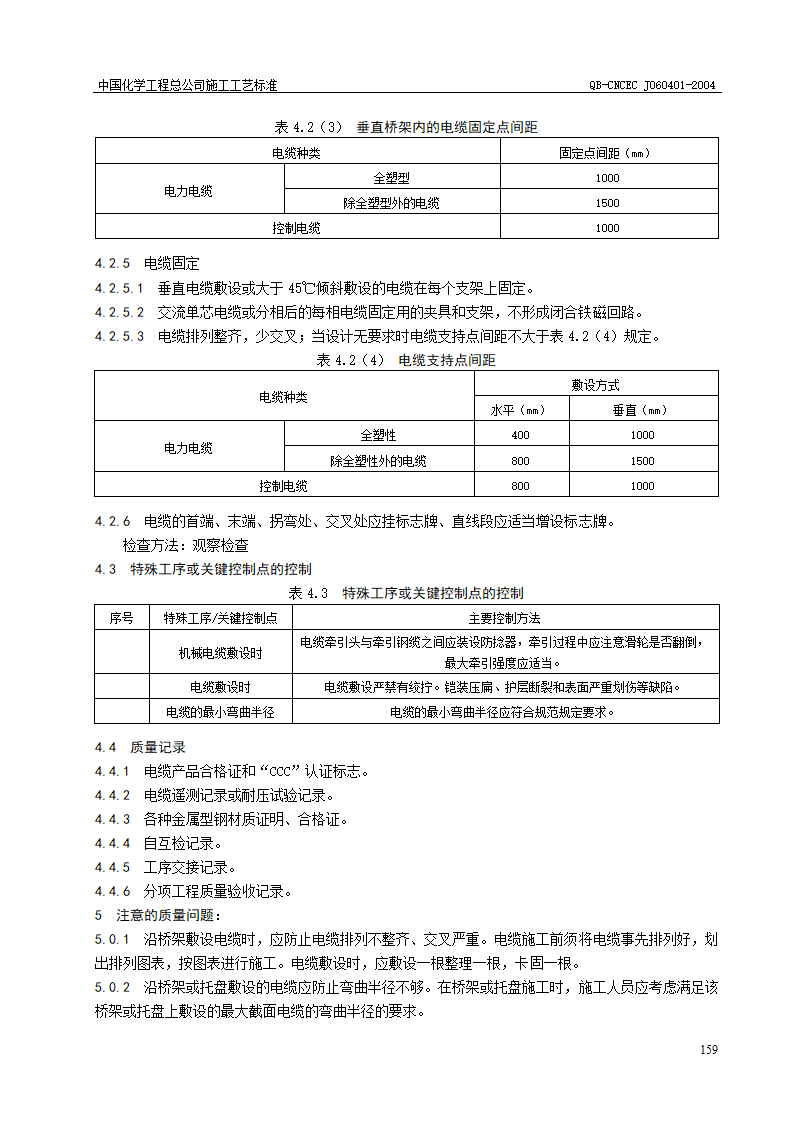 桥架内电缆敷设施工工艺标准.doc第4页