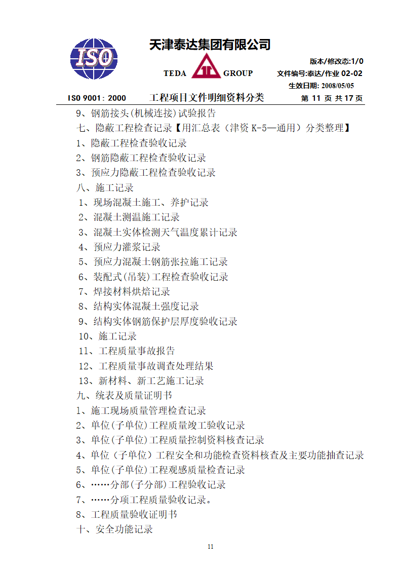 房地产开发建设工程项目档案资料整理.doc第11页