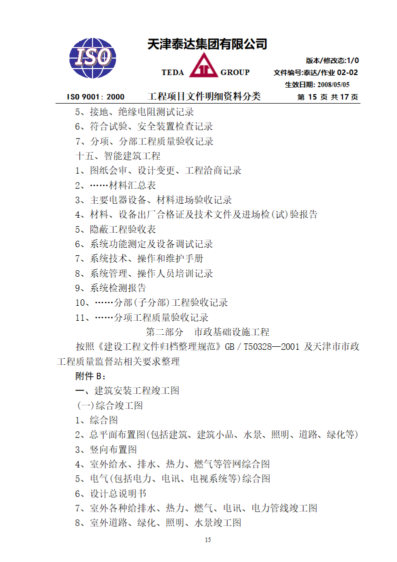 房地产开发建设工程项目档案资料整理.doc第15页