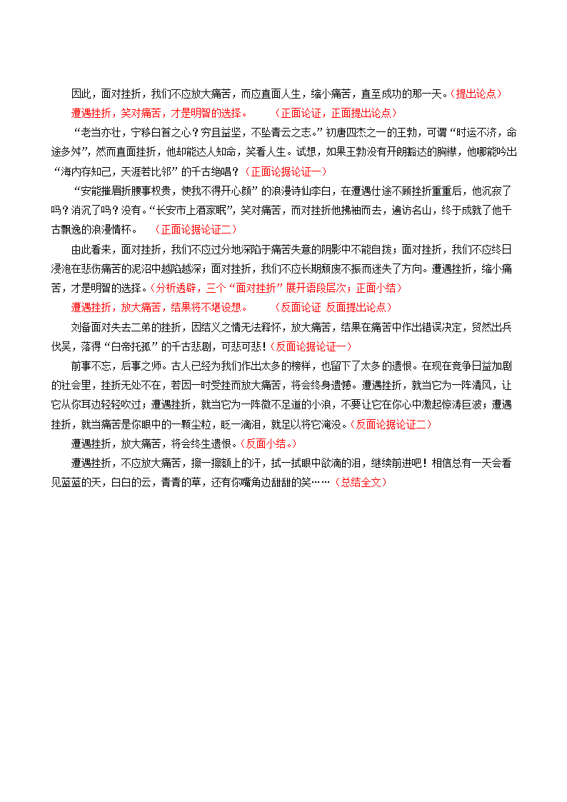 专题09经典结构模式之对比式-2024年高考语文议论文写作应对策略.doc第8页