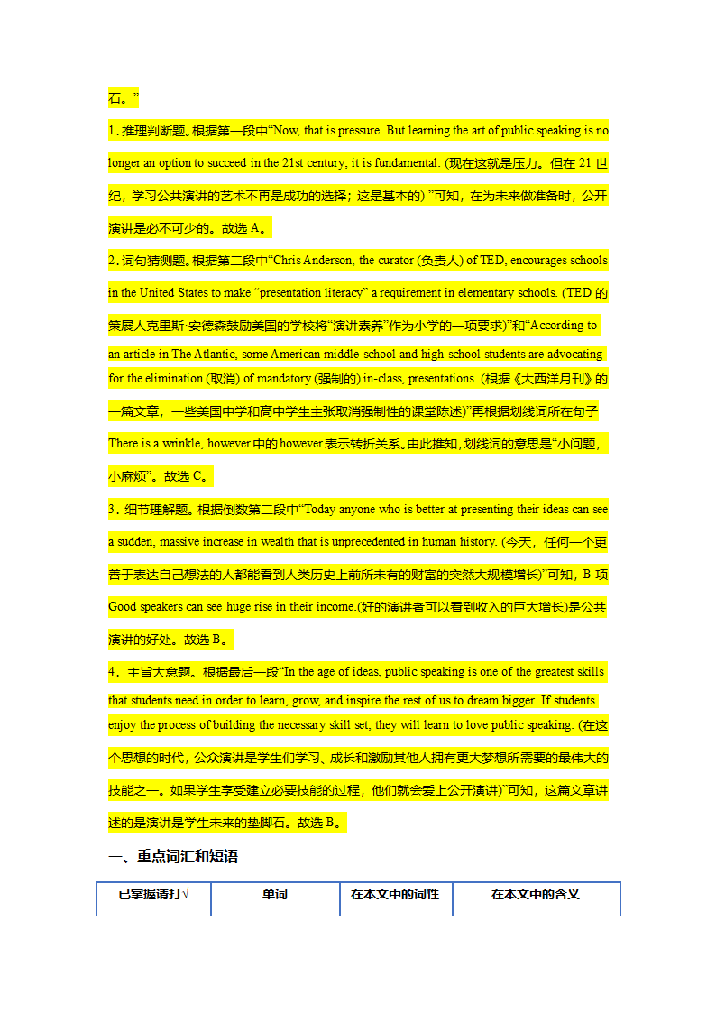 2022-2023学年高二英语阅读理解分类练习题 议论文 （含答案）.doc第72页