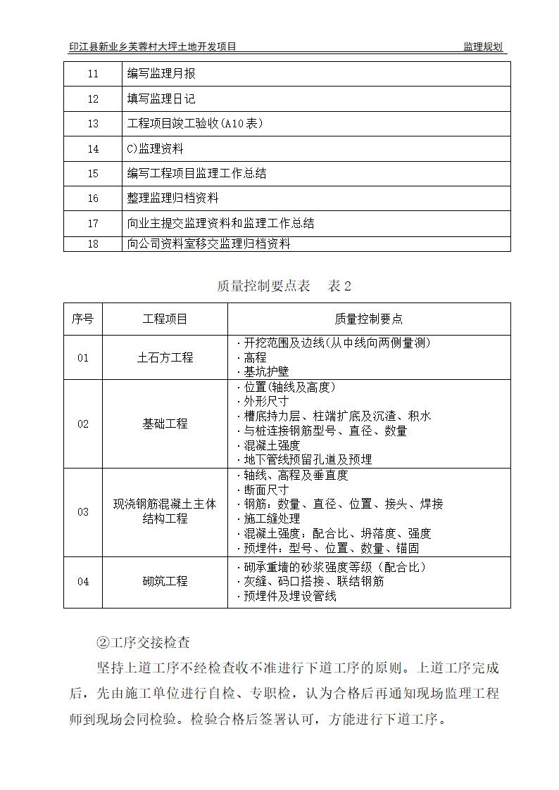 印江县新业乡芙蓉村大坪土地开发项目监理规划.doc第17页