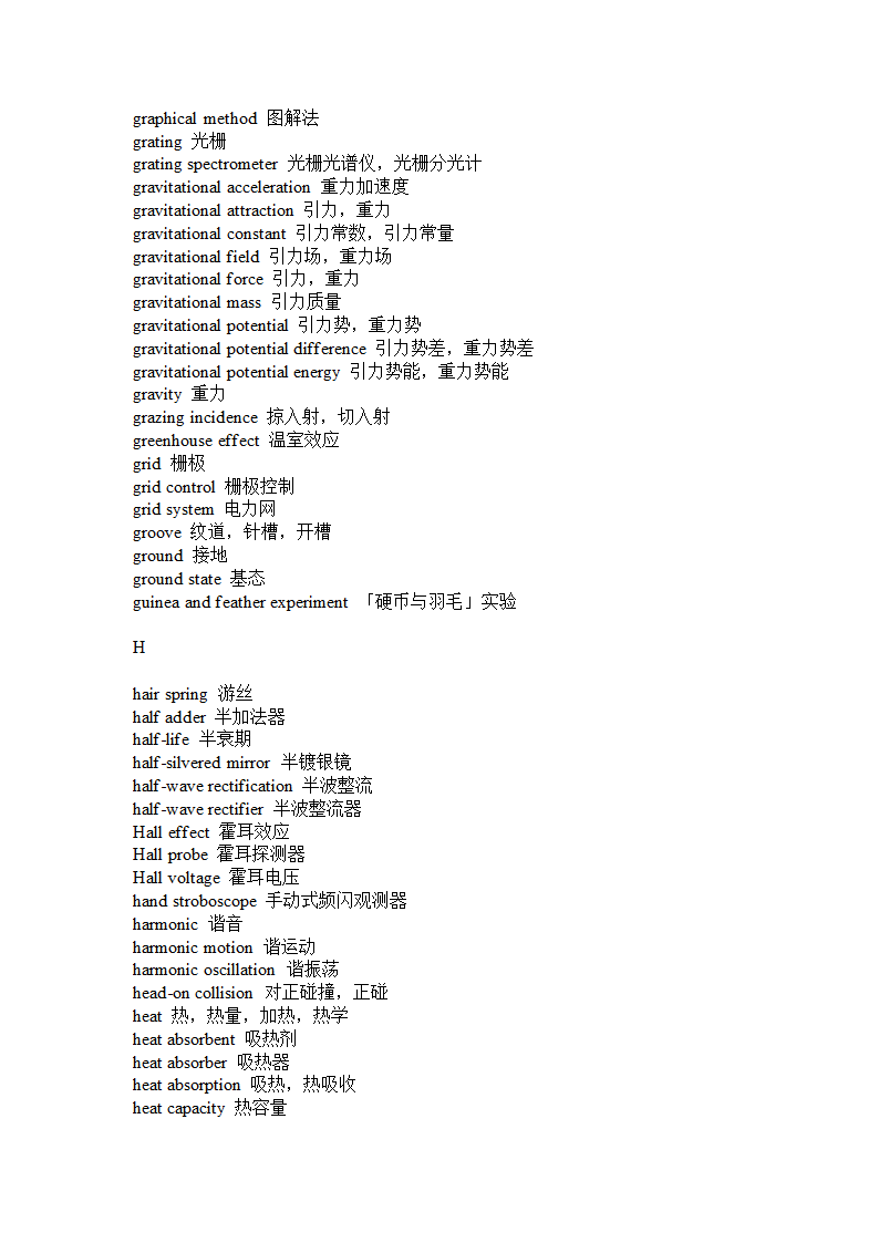 常用物理词汇第24页