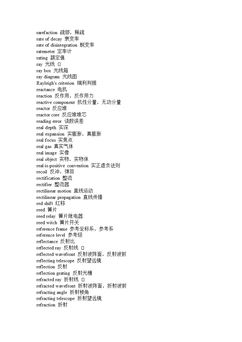 常用物理词汇第44页