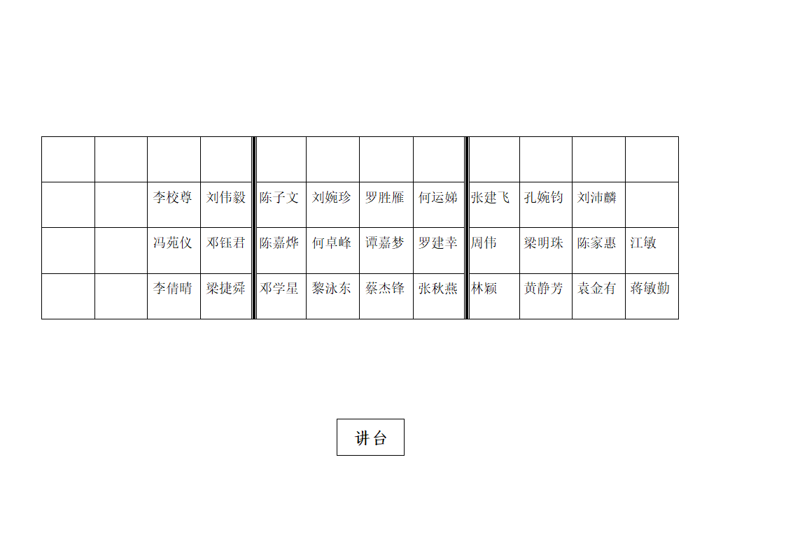 竞赛座位表第2页