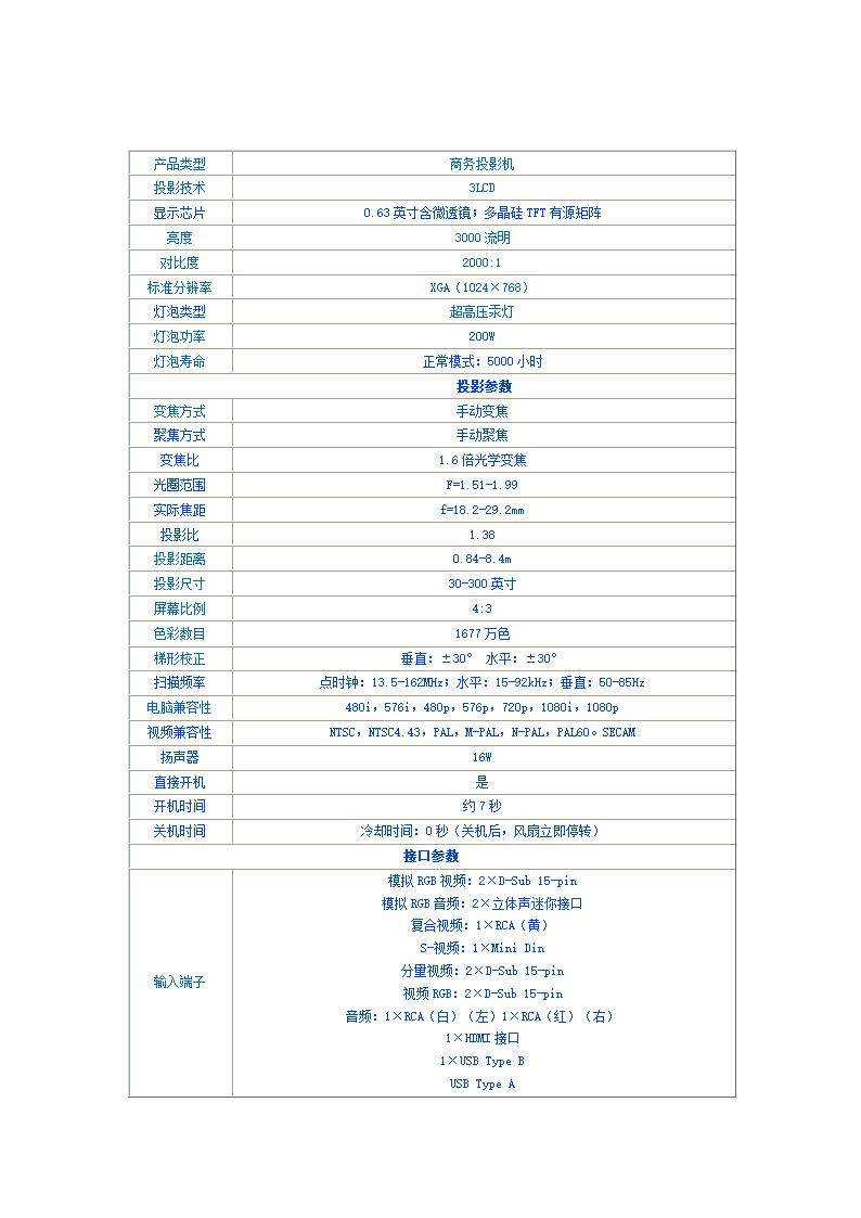 投影仪报价(2)第4页