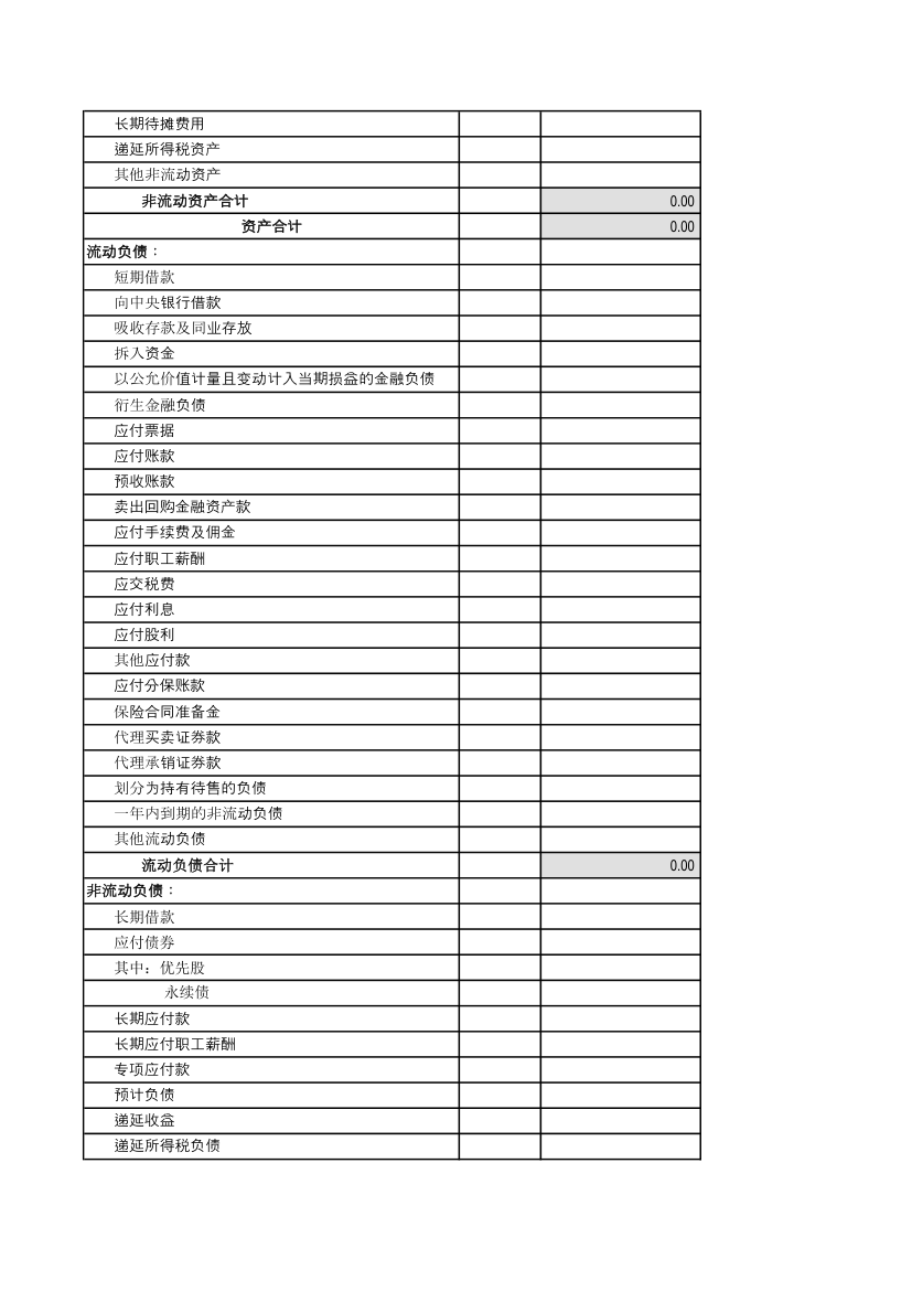 合并财务报表与母公司财务报表模板第2页