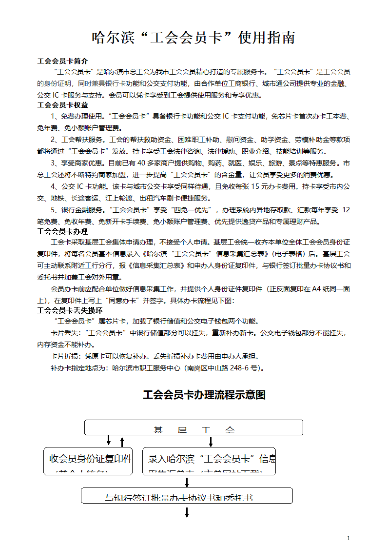 会员卡使用指南