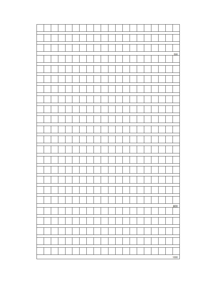 作文格子纸模板第2页