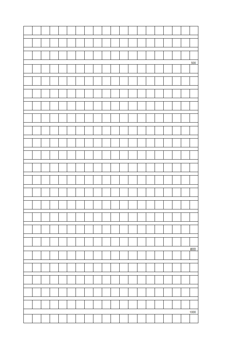 作文格子纸模板第2页