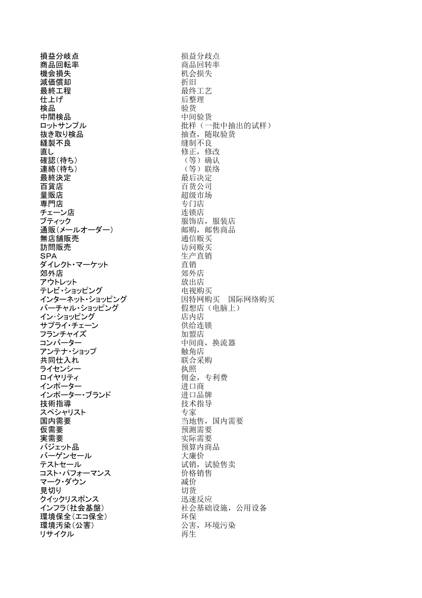 日语词汇第3页