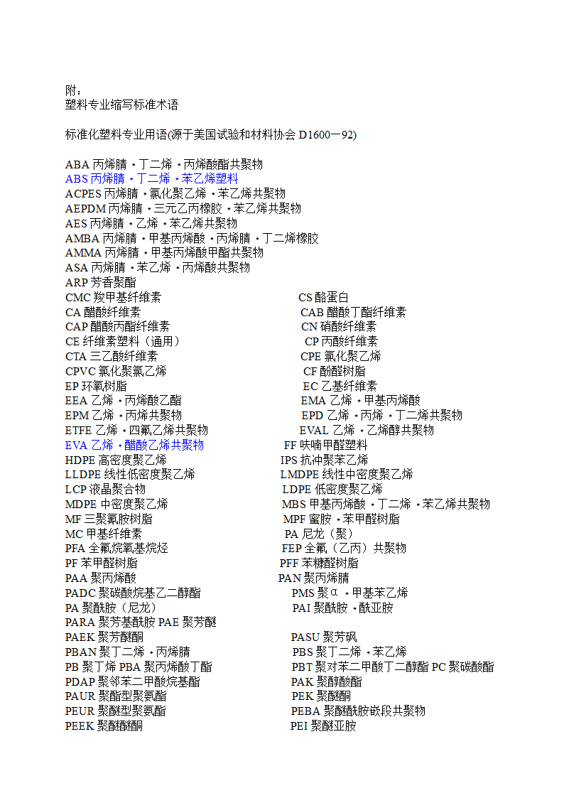 注塑词汇第10页