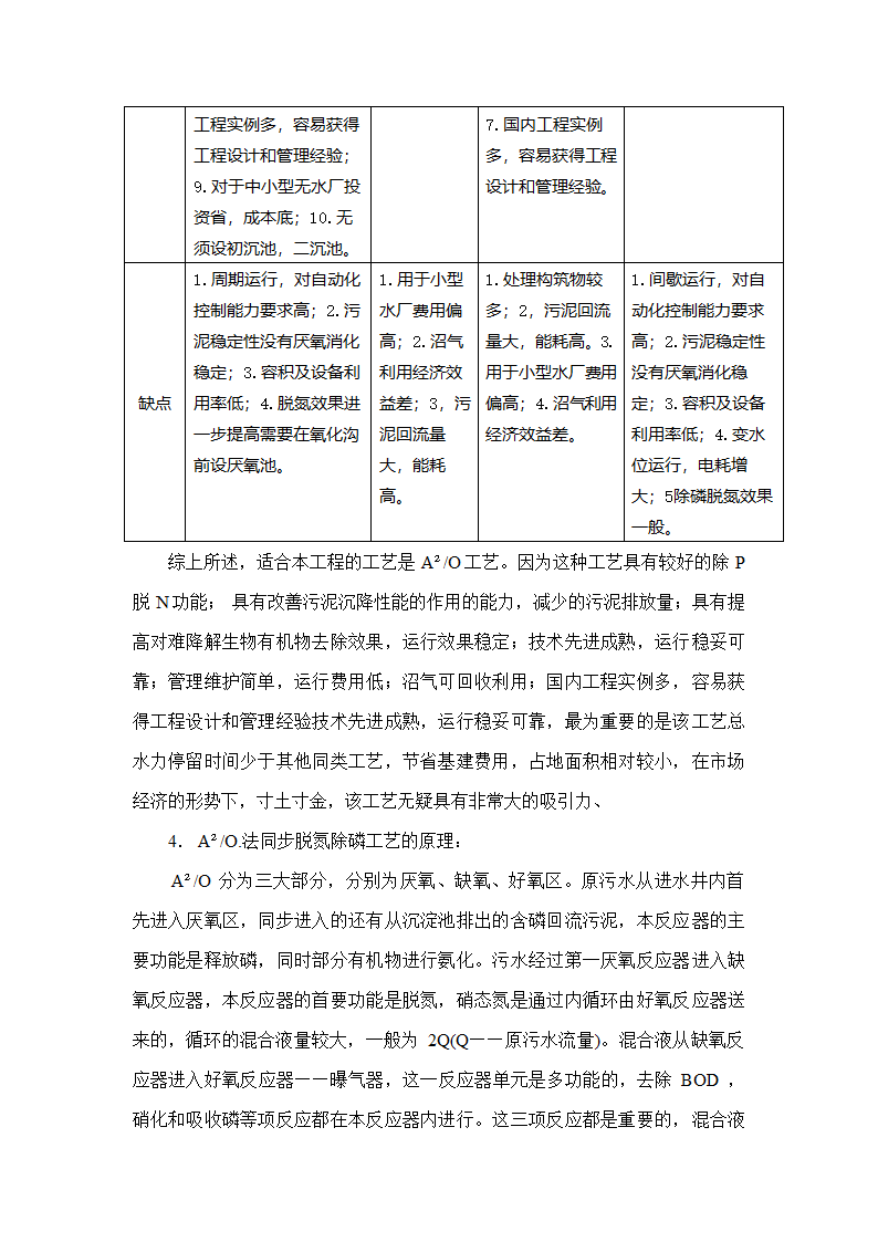 A2O工艺2万吨污水处理方案 A2O工艺2万吨污水处理方案.doc第7页