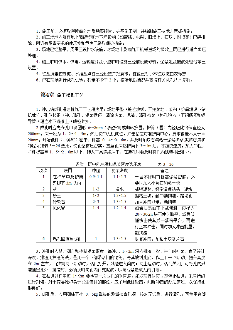 冲击钻成孔灌注桩施工工艺工艺流程.doc第2页