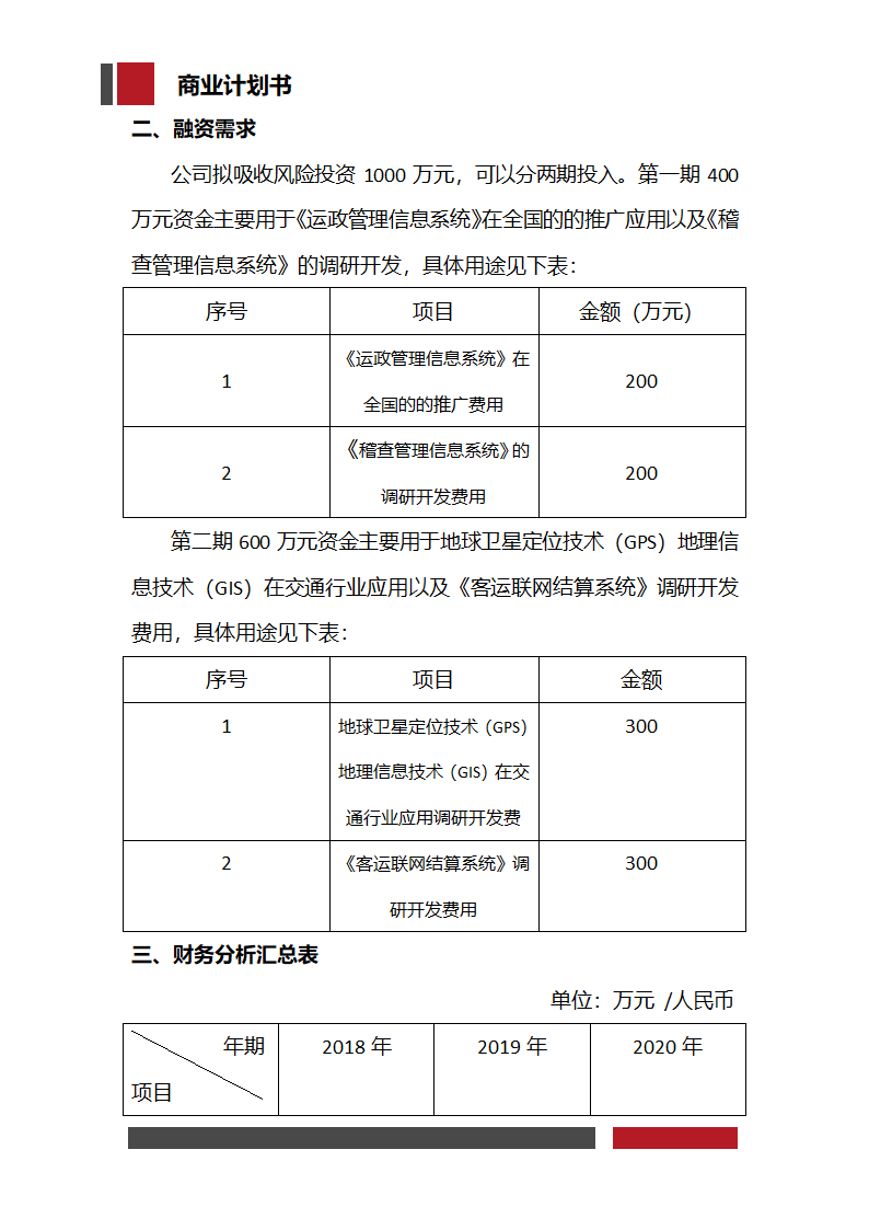 信息科技技术公司商业计划书.docx第19页