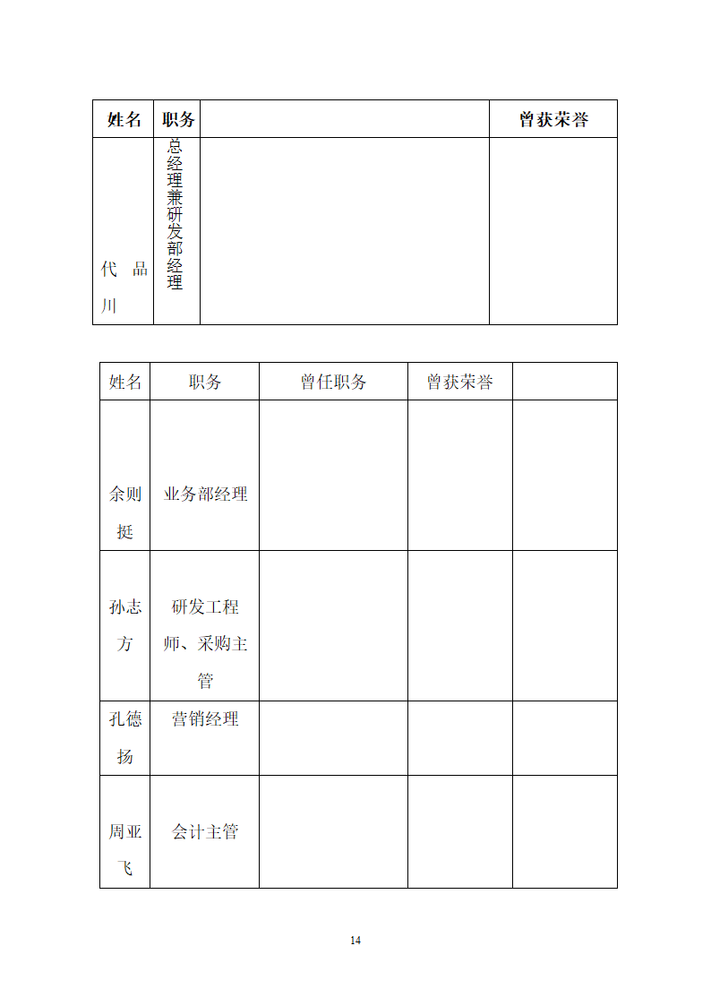 电子科技公司商业计划书.doc第14页