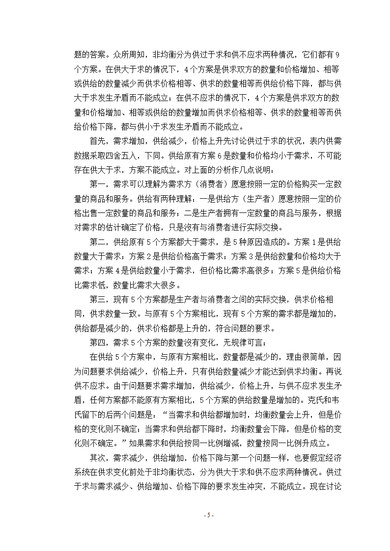 西经论文 供求关系分析.doc第5页