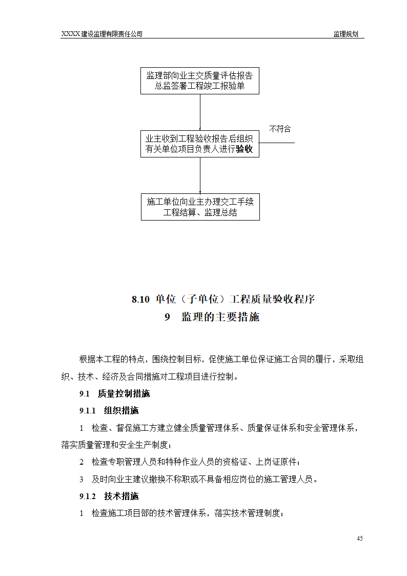 框架结构商场与超高层剪力墙结构住宅工程监理规划（流程图丰富）.doc第45页