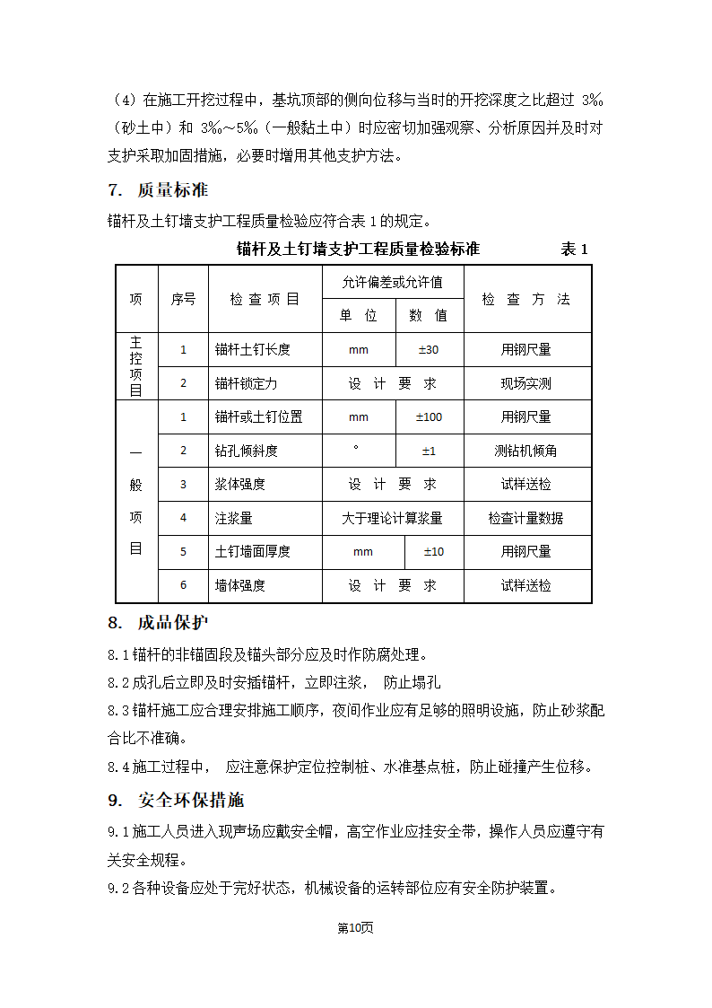 锚杆及土钉墙工程施工工艺指南工艺.docx第10页