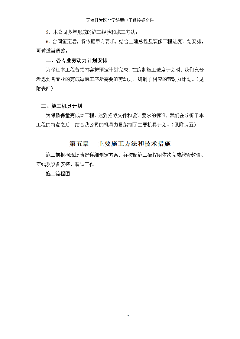 天津开发区某BAS楼宇自控系统施工组织设计方案.doc第3页