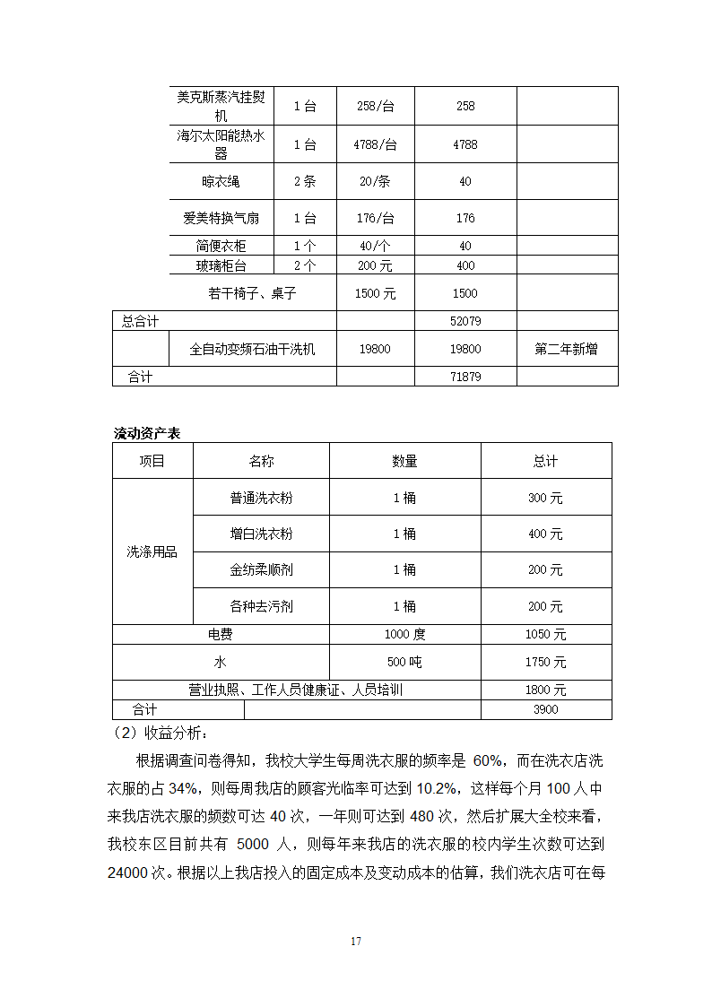 校园洗衣店商业计划书.docx第18页