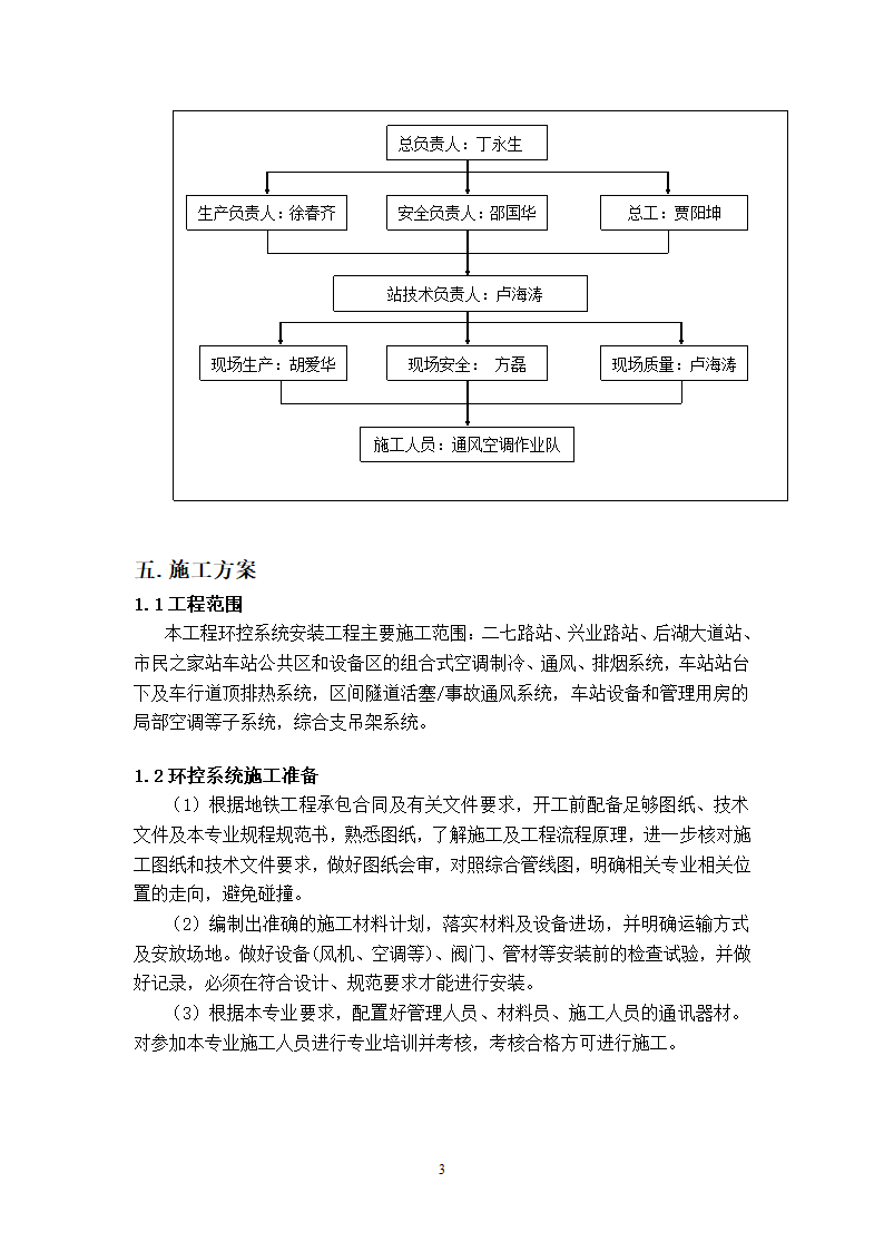 武汉地铁通风空调专项施工方案和工艺.doc第3页