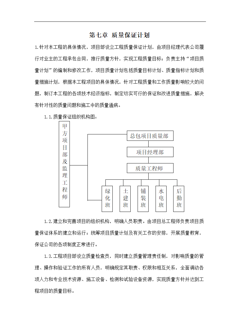 石家庄卓达房地产某开发小区景观工程施工组织设计.doc第24页