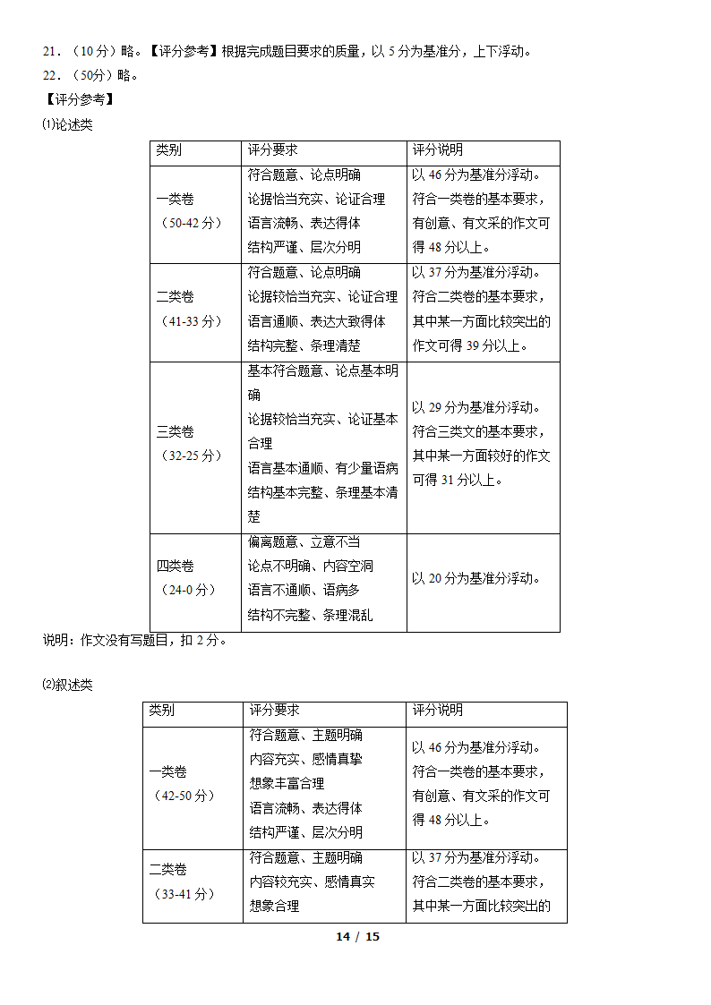 北京市西城区2022届高三二模语文试卷（word版，含答案）.doc第14页