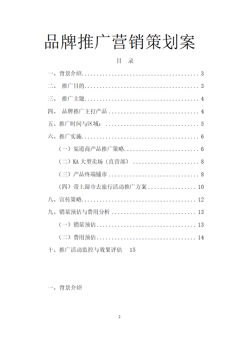 品牌推广营销策划案.docx第2页