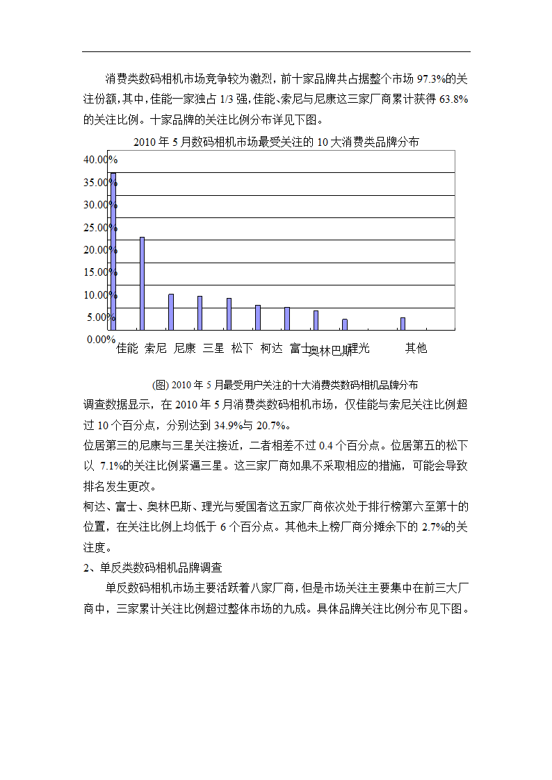 数码相机市场调查报告论文.doc第10页