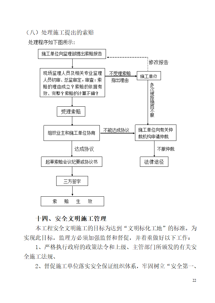 唐山广拓房地产开发有限公司公馆住宅楼及商业楼项目监理规划.doc第22页