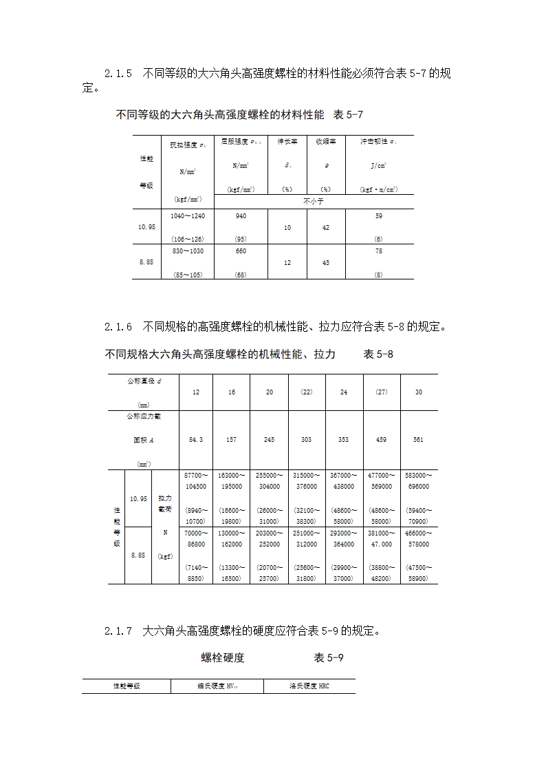 大六角高强度螺栓连接工艺标准.doc第4页