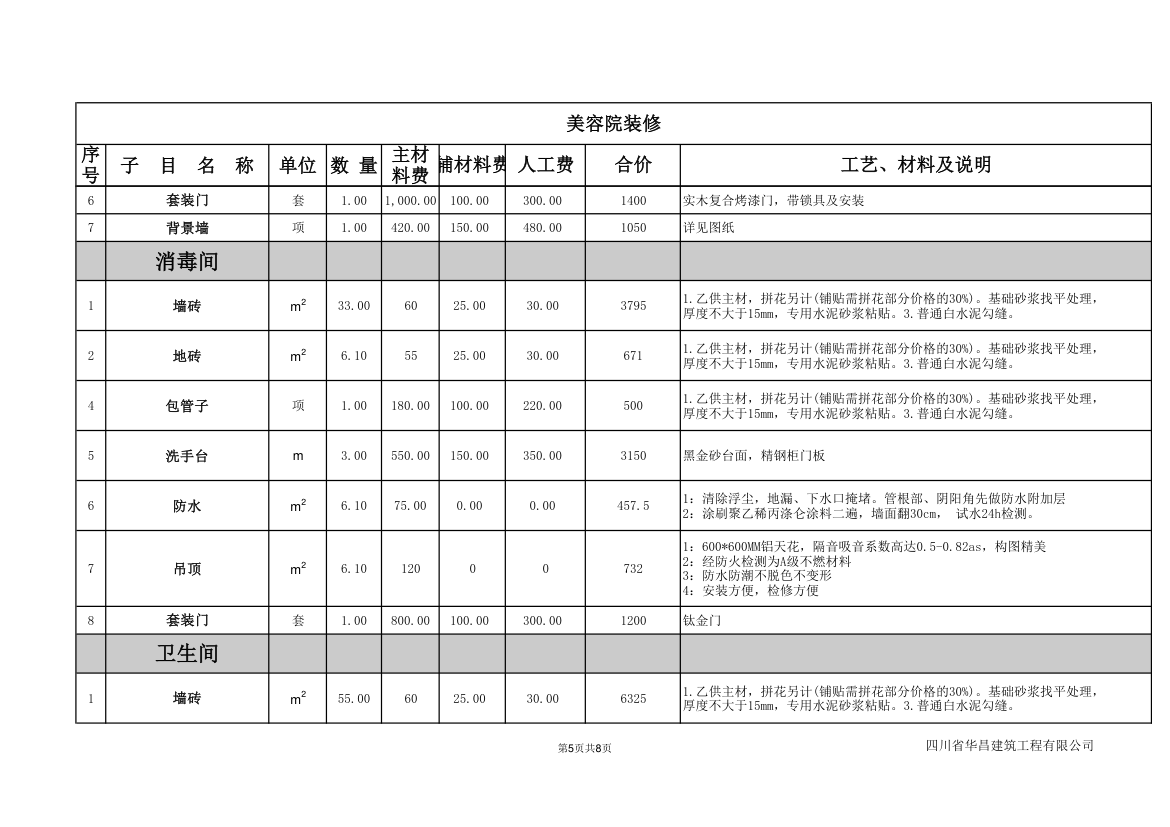 美容院报价1第5页