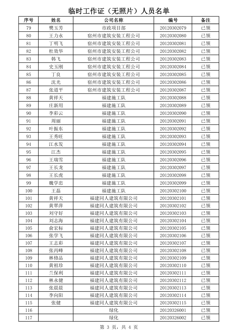 3.临时工作证(无照片)第3页