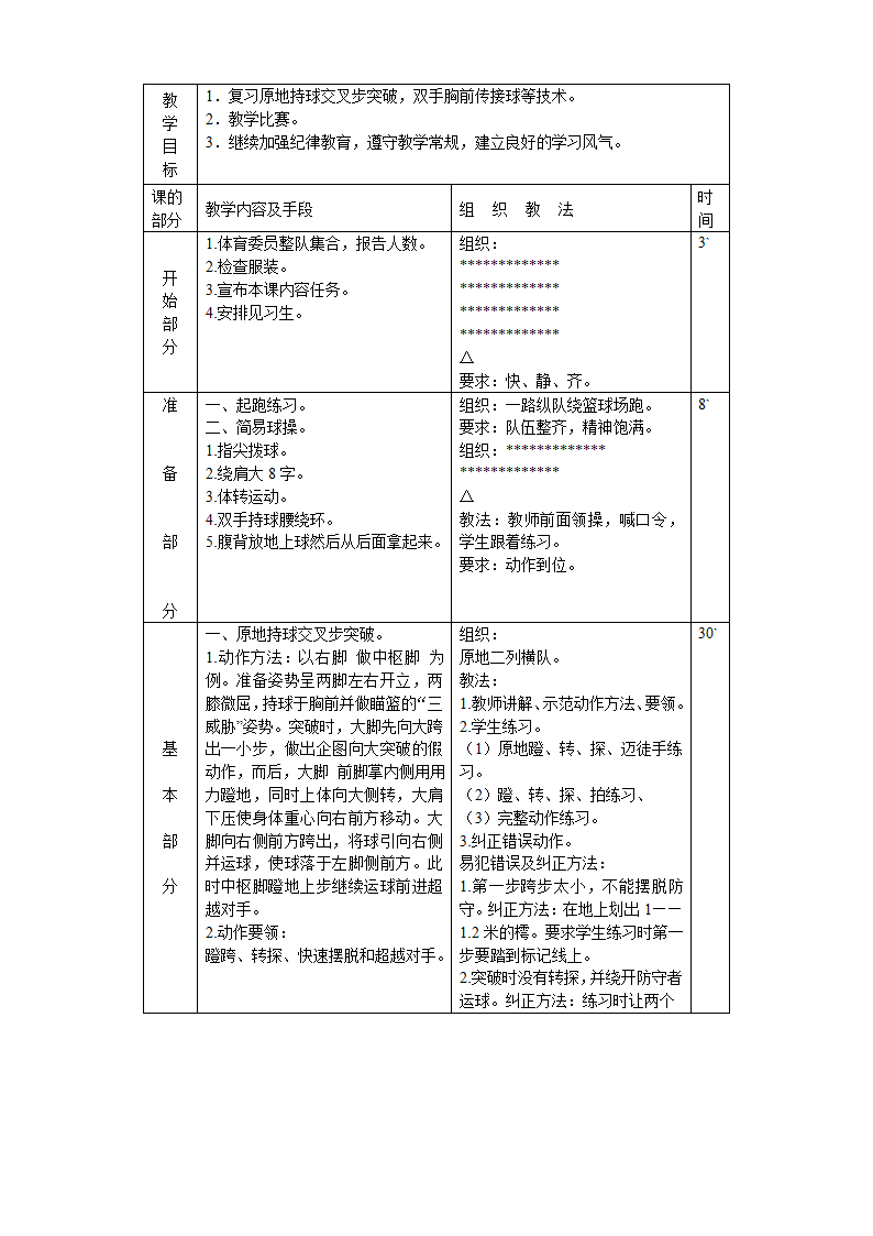 篮球教案第29页