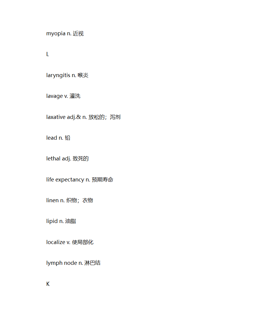 医学词汇第21页