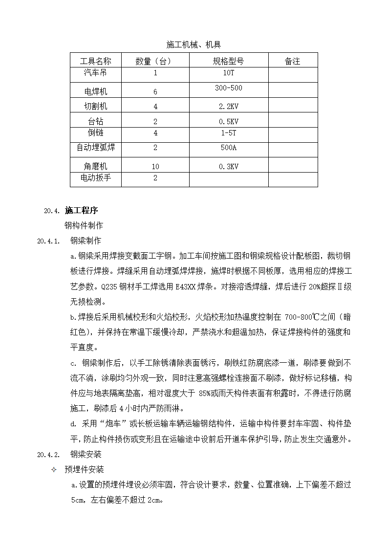 钢结构雨蓬施工工艺.doc第2页