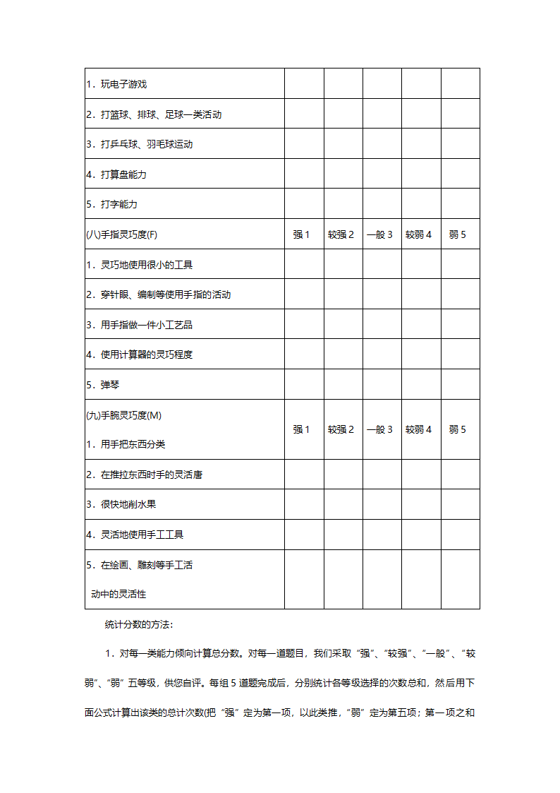 霍兰德职业倾向测评完整的测评量表及常模.doc第24页