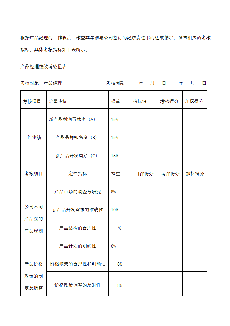 人资绩效-产品质量人员绩效考核全案.docx第8页