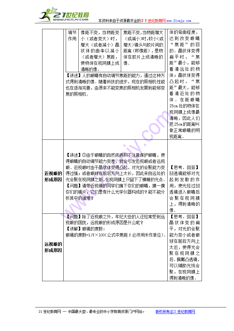 物理：四、眼睛与眼镜教案.doc第2页